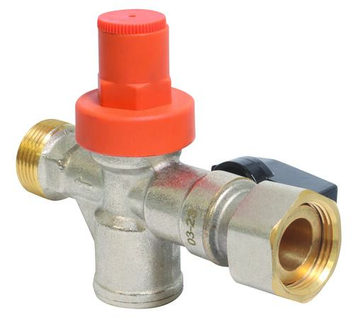 Réducteur de pression 3en 1, mâle écrou tournant 3/4"" (20/27)